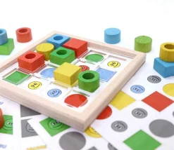 Sudokix en bois - jeu casse tête évolutif