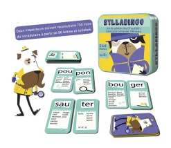Sylladingo - jeu syllabes et vocabulaire