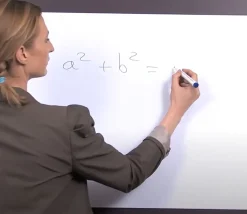 Tableau blanc effaçable A3 auto-adhésif et magnétique