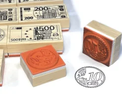 Tampons monnaie euros : pièces et billets