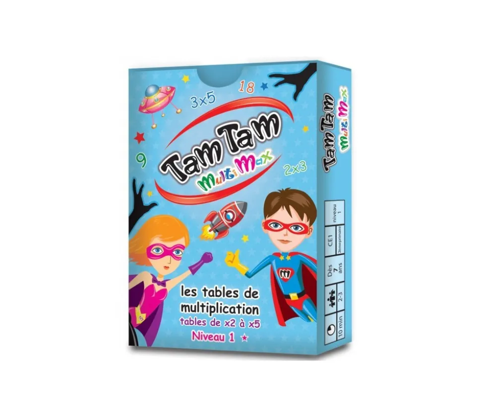 Tamtam Multimax 1 jeux tables de Multiplication niveau 1