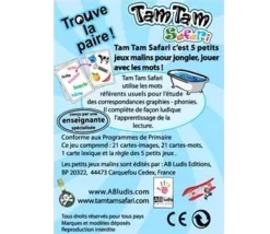 Tamtam Safari CE1 jeu de lecture