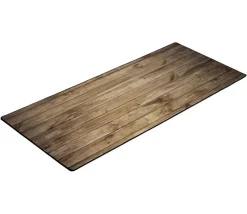 Tapis de Bureau 90 x 40 cm décor bois wood sous-main