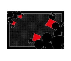 Tapis de cartes 40 x 60 cm ornament noir