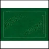 Tapis de cartes Belote 40 x 60 cm grille point 4 joueurs vert