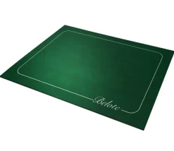 Tapis de cartes Belote classique 40 x 60 cm Vert