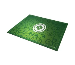Tapis de cartes Chance Trèfle 40 x 60 cm vert