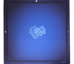 Tapis de jeu 60 x 60 cm universel bleu
