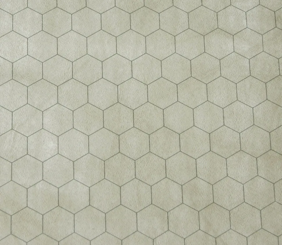 Tapis de jeu recto-verso battlemap carré et hexagone effaçable plateau 66 x 60 cm