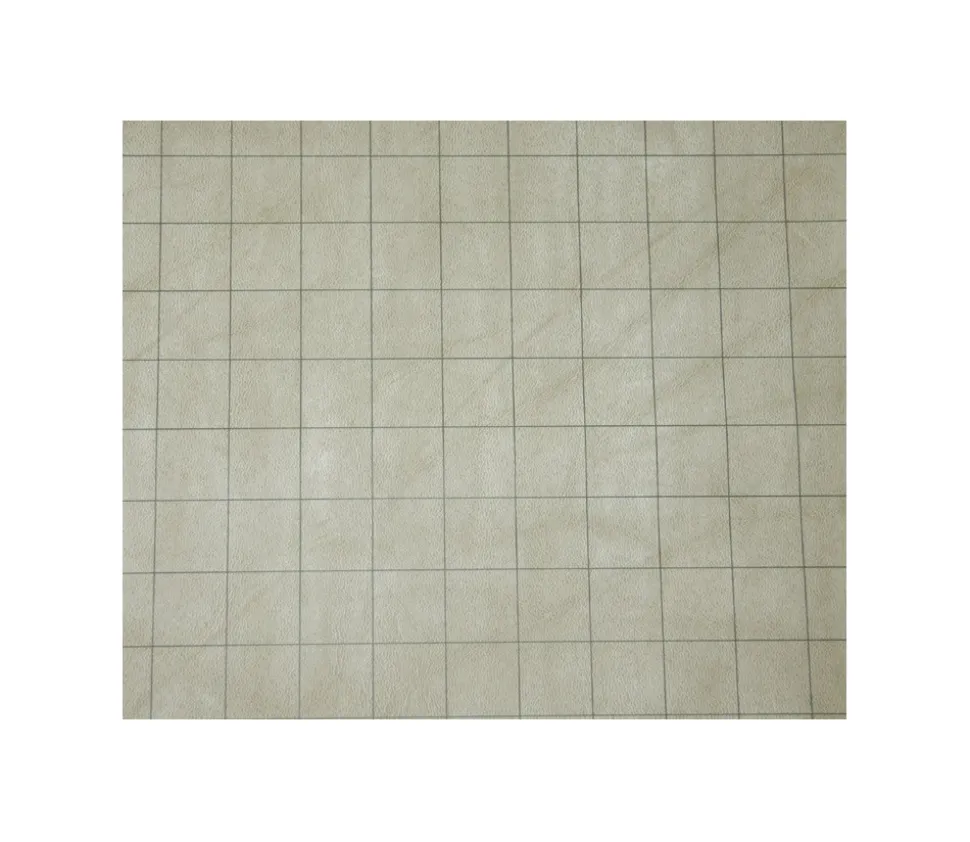 Tapis de jeu recto-verso battlemap carré et hexagone effaçable plateau 66 x 60 cm