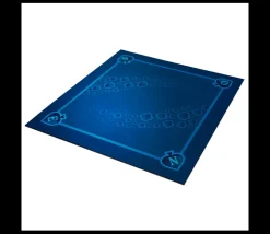 Tapis jeu 60 x 60 cm Tarot bleu Pique Forest
