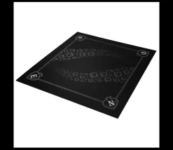 Tapis jeu 60 x 60 cm Tarot noir Pique Forest