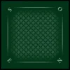 Tapis jeu 78 x 78 cm vert tramé Tarot Bridge
