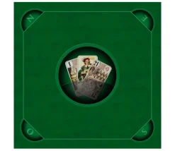 Tapis jeu Tarot 60 x 60 cm Les 3 bouts vert