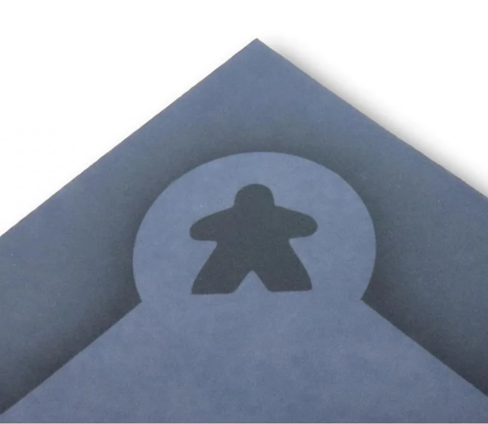 Tapis Meeple gris Multijeux 60x60 cm