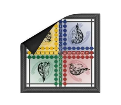 Tapis souple jeu petits chevaux 50 x 50 cm sans pions