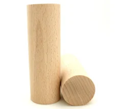 Totem 15 cm - Grand Cylindre bois 150 x 50 mm