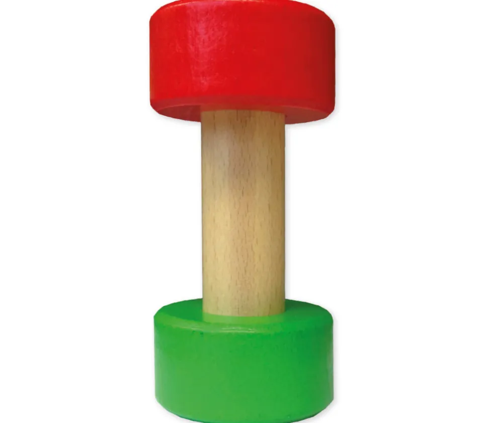 Totem bicolore en bois 10 cm - Feu de signalisation