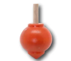 Toupie bois boule 4,2 x 2,4 cm à l'unité - fabrication France