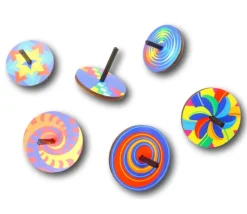 Toupie bois effet optique 6 cm vente à l'unité