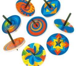 Toupie bois effet optique 6 cm vente à l'unité