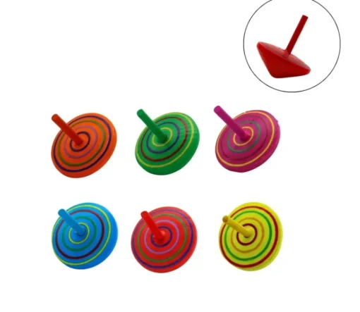 Toupie en bois spirale 4 cm