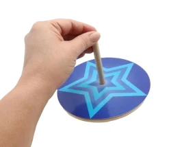 Toupie géante 15 cm mélange de couleurs