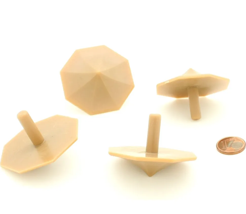 Toupie octogonale personnalisable 4.7 x 4 cm