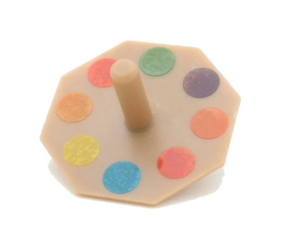 Toupie octogonale personnalisable 4.7 x 4 cm