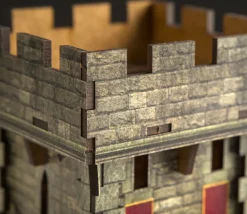 Tour de château - lanceur de dés Donjon