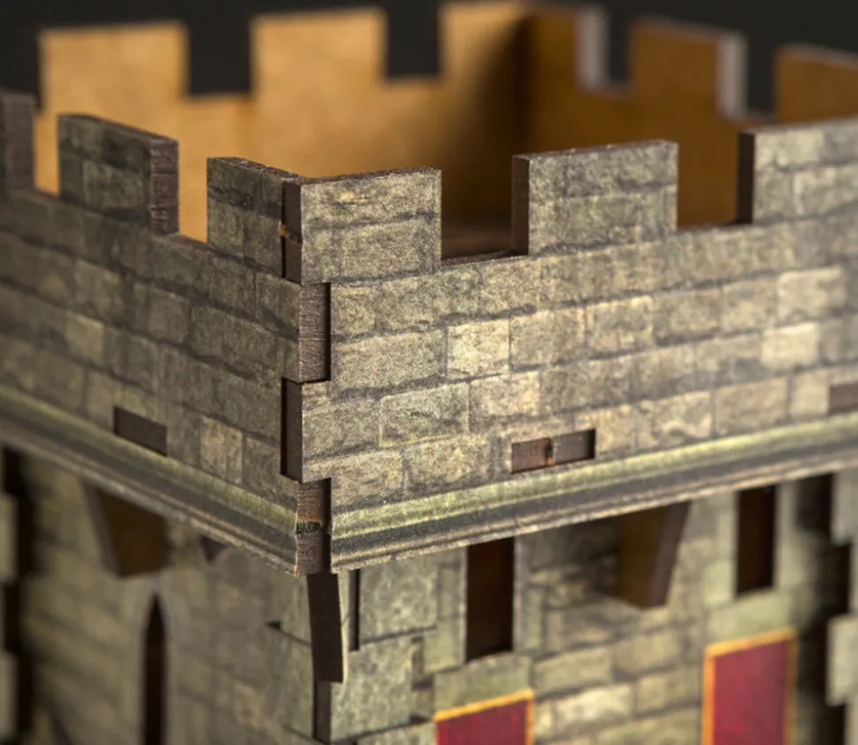 Tour de château - lanceur de dés Donjon