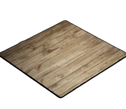 Très Grand Tapis cartes 93 x 93 cm décor bois