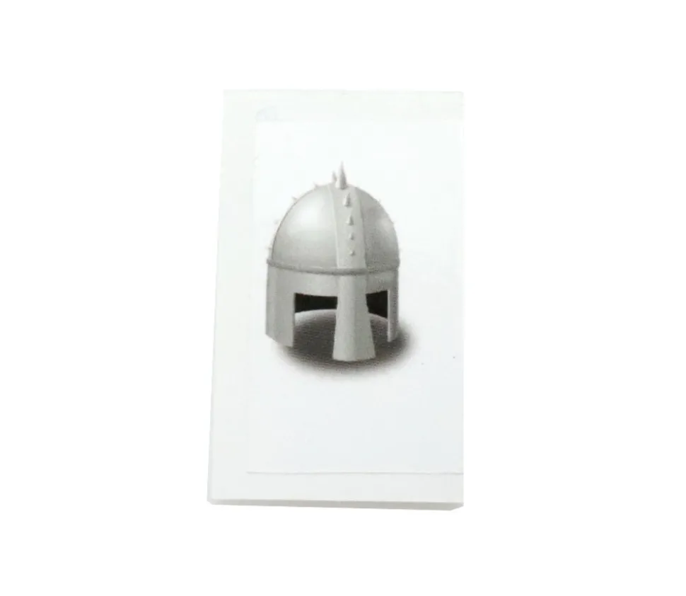 Tuile carton Casque jeton 24 x 40 mm