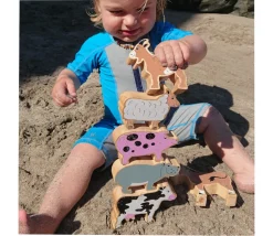 Vache en bois 120 x 95 x 25 mm