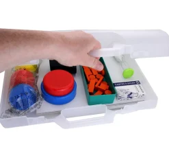 Valise plastique haute 406 x 296 x 100 mm pour jeu vide