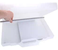 Valise plastique haute 406 x 296 x 100 mm pour jeu vide