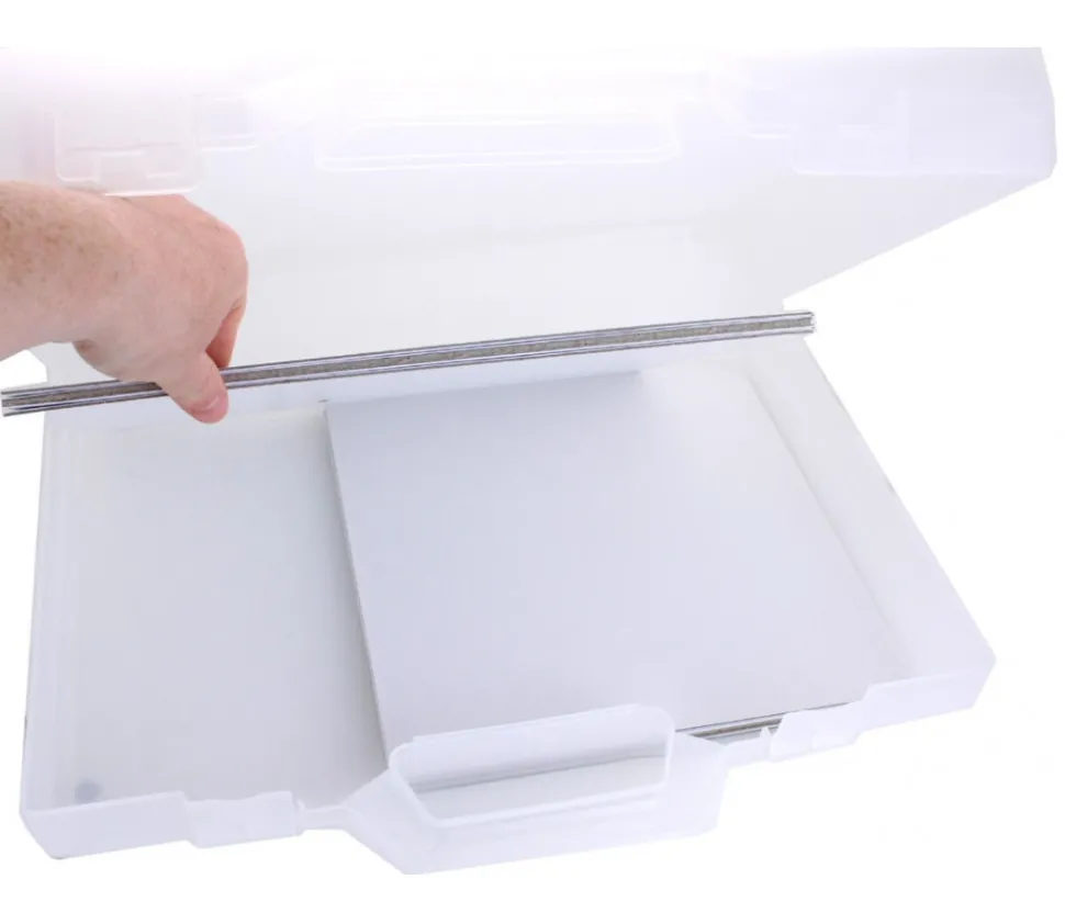 Valise plastique haute 406 x 296 x 100 mm pour jeu vide