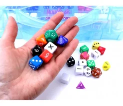 Valisette 162 dés à jouer pour mathématiques