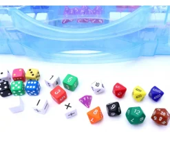 Valisette 162 dés à jouer pour mathématiques