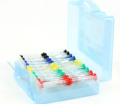 Valisette 20 sabliers pour jeux : 30 sec,1,3,5 et 10 minutes - 9 cm MM