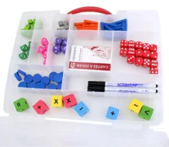 Valisette A4 avec 14 compartiments de 325 x 255 x H 56 mm vide