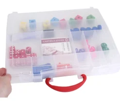 Valisette A4 avec 14 compartiments de 325 x 255 x H 56 mm vide