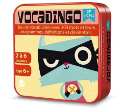 Vocadingo CP au CM1 - jeu vocabulaire et orthographe basé sur les anagrammes