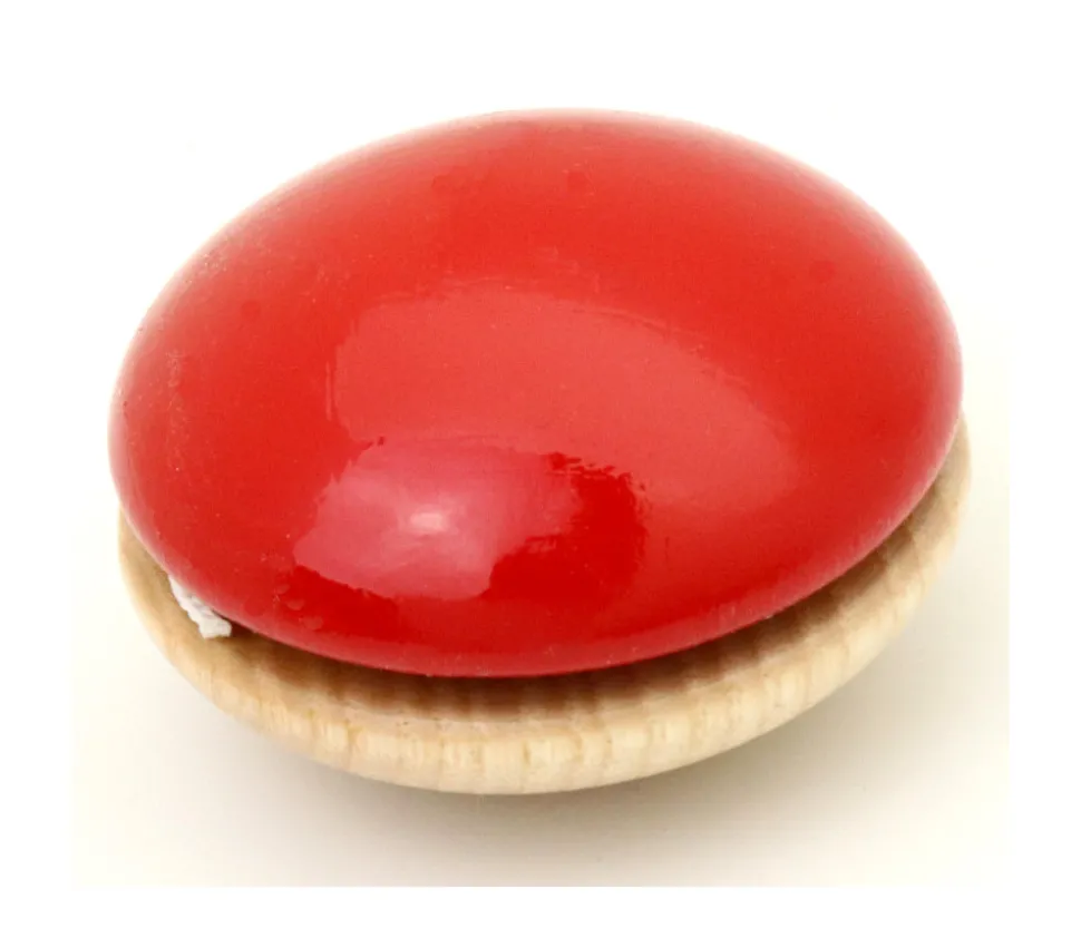 Yoyo en bois Bicolore à l'unité 5,6 cm